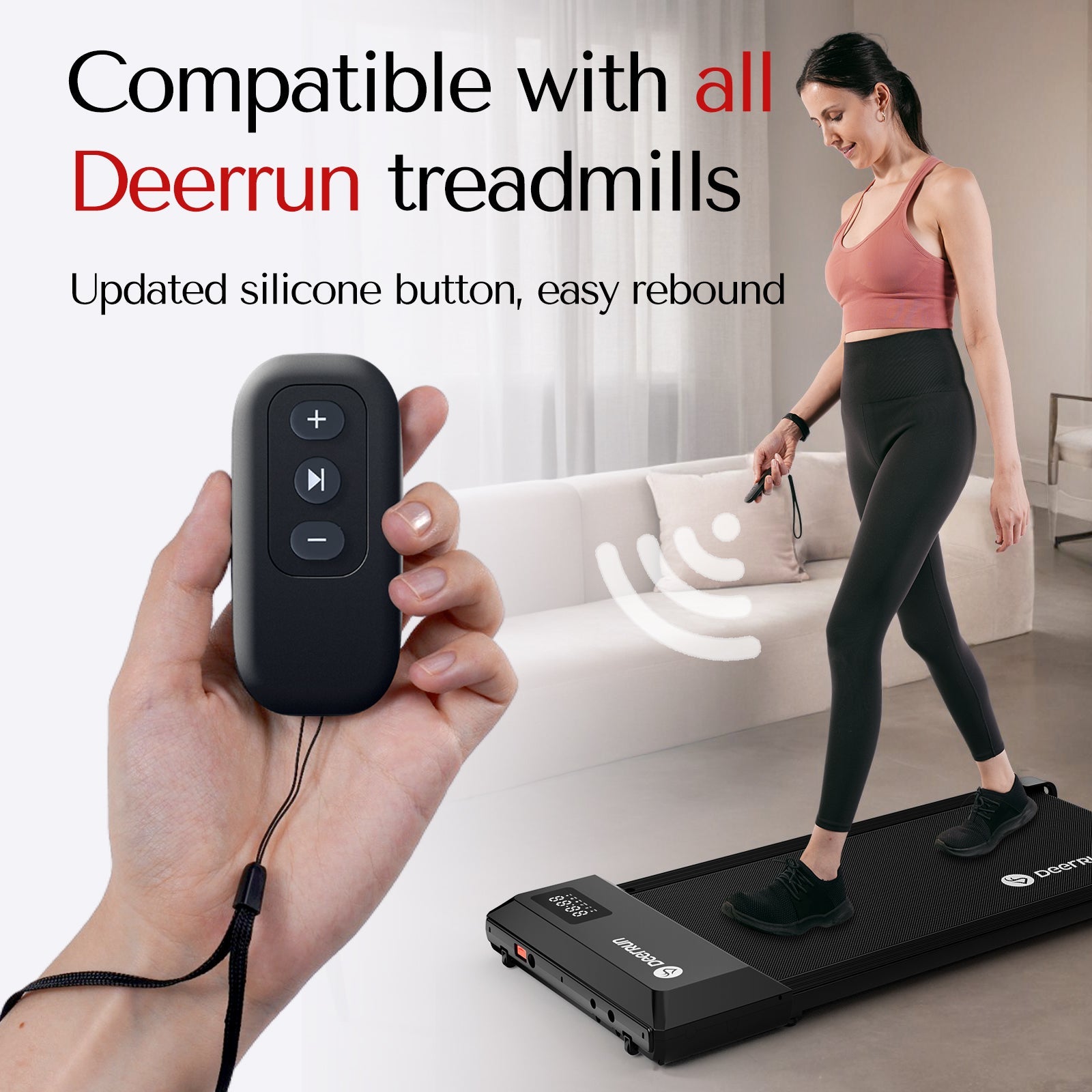 Télécommande à 3 boutons DeerRun® pour tapis de marche