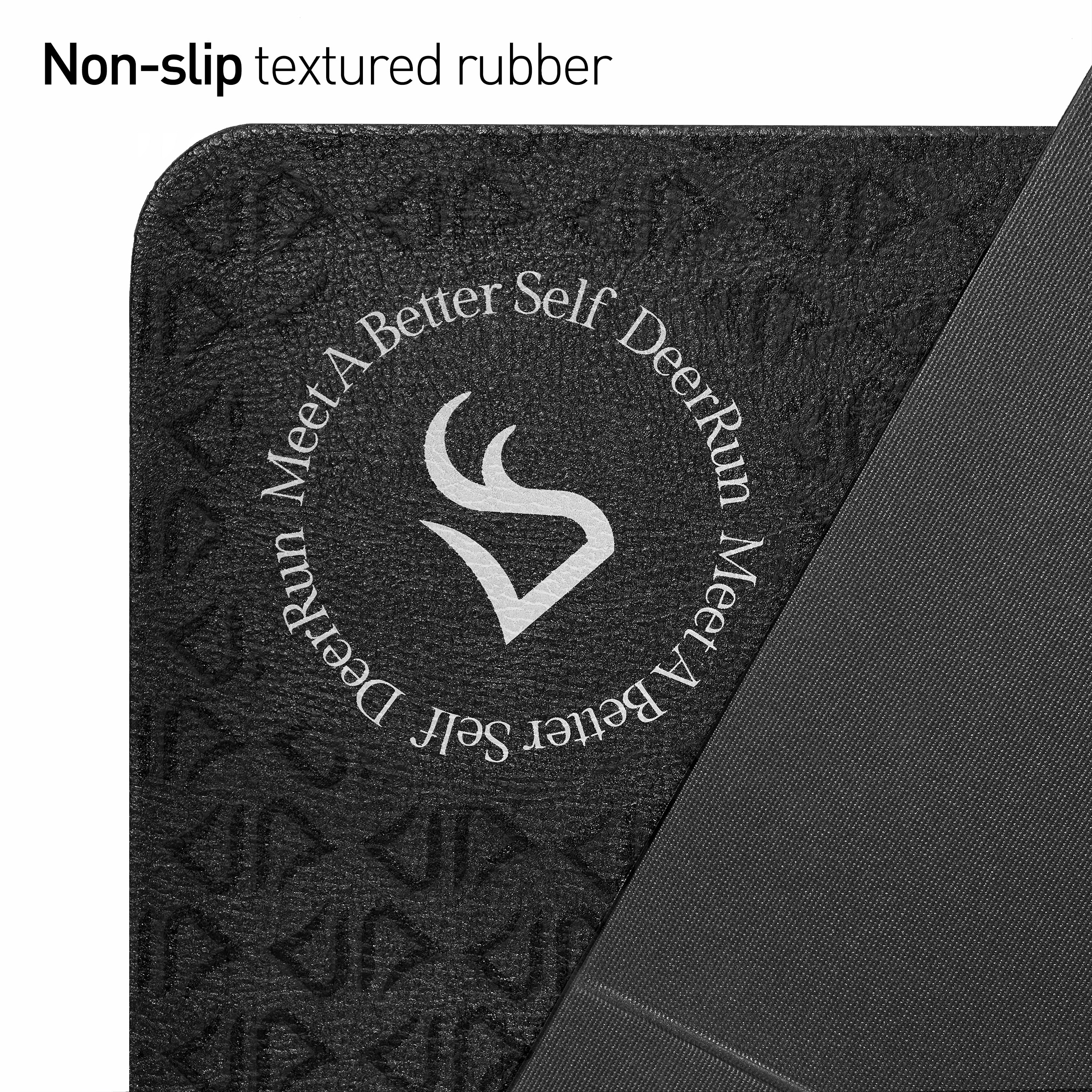 Tapis de course pliable DeerRun® Glory en PVC Signature 6 MM, haute densité