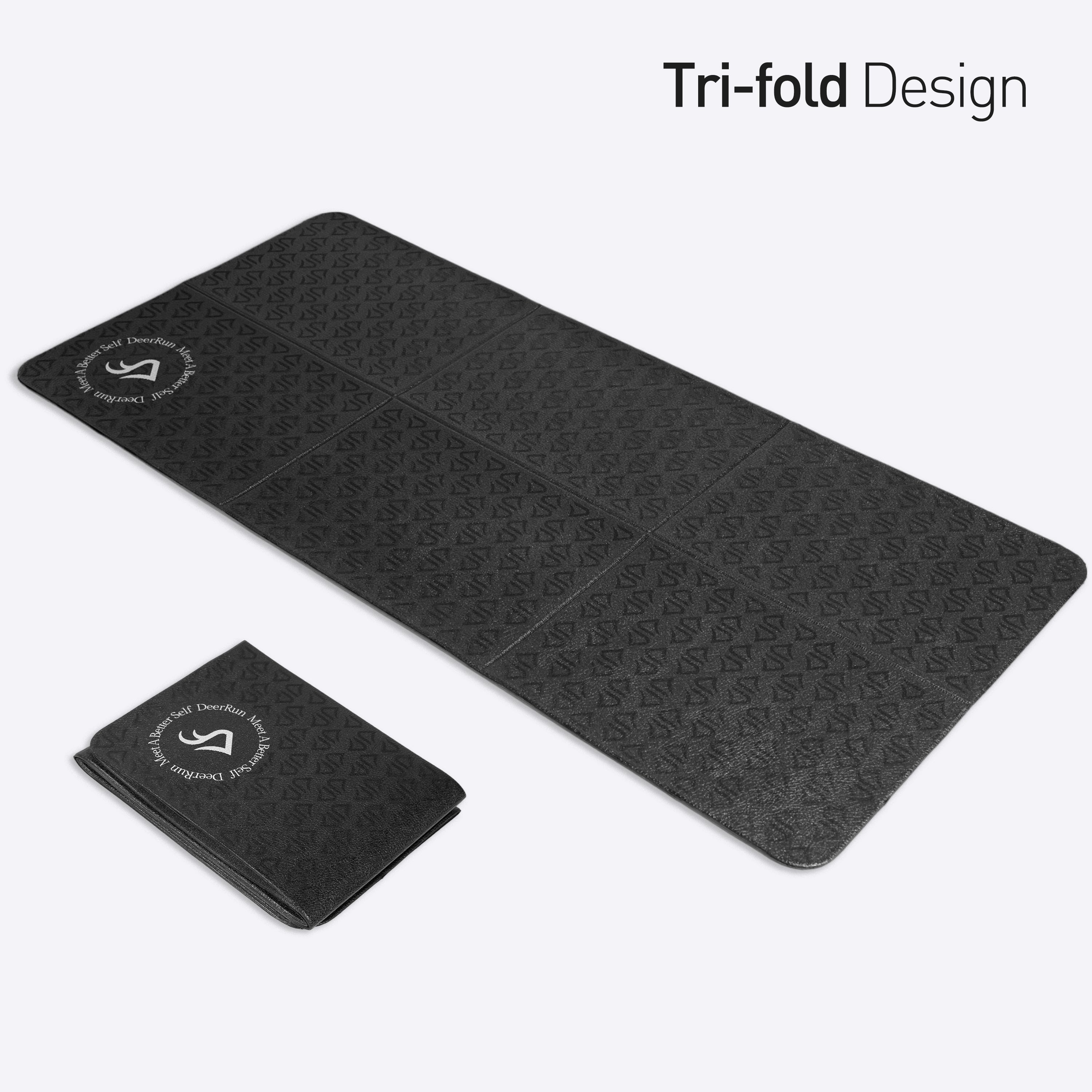 Tapis de course pliable DeerRun® Glory en PVC Signature 6 MM, haute densité