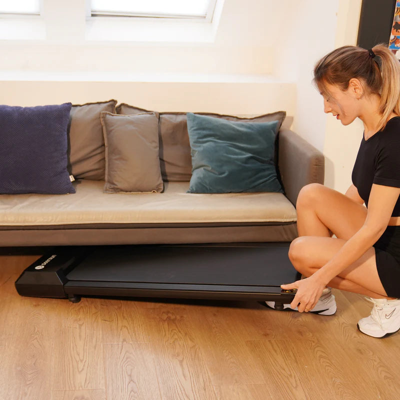 DeerRun Q1 Urban Under-Desk Treadmill 265 Lbs Capacity with Remote Control