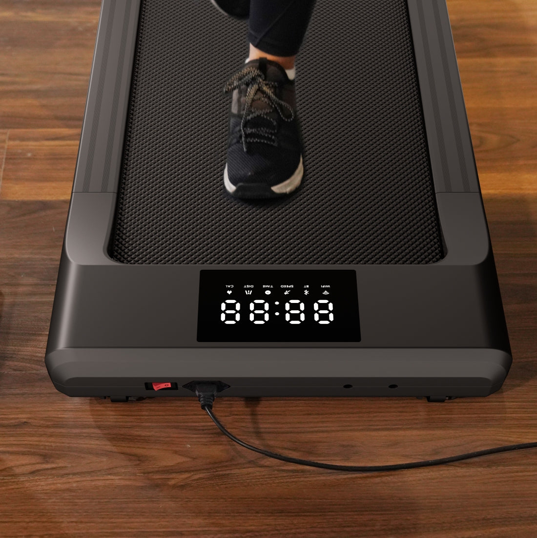 DeerRun Q1 Classic Mini Walking Pad 300 Lbs Capacity with Remote Control