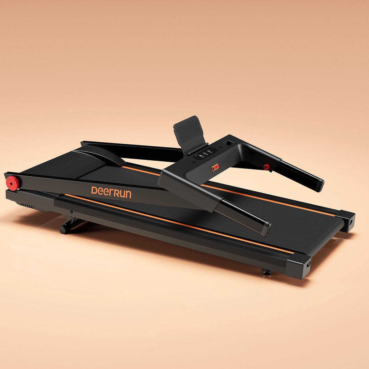 Tapis de course intelligent pliable DeerRun A1 Pro Elite avec prise en charge de l'inclinaison manuelle à 6 % Bluetooth et commande à distance sans fil