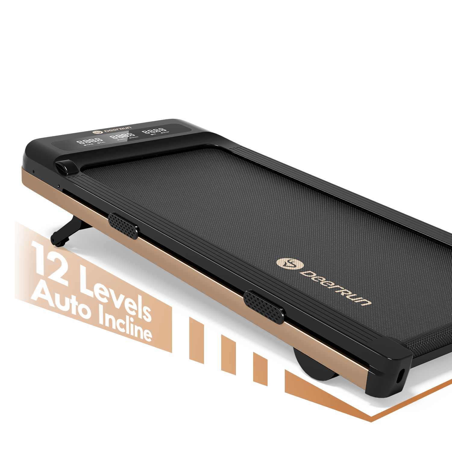 DeerRun Z10 12% Auto Incline Smart Walking Pad Treadmill with Remote Control