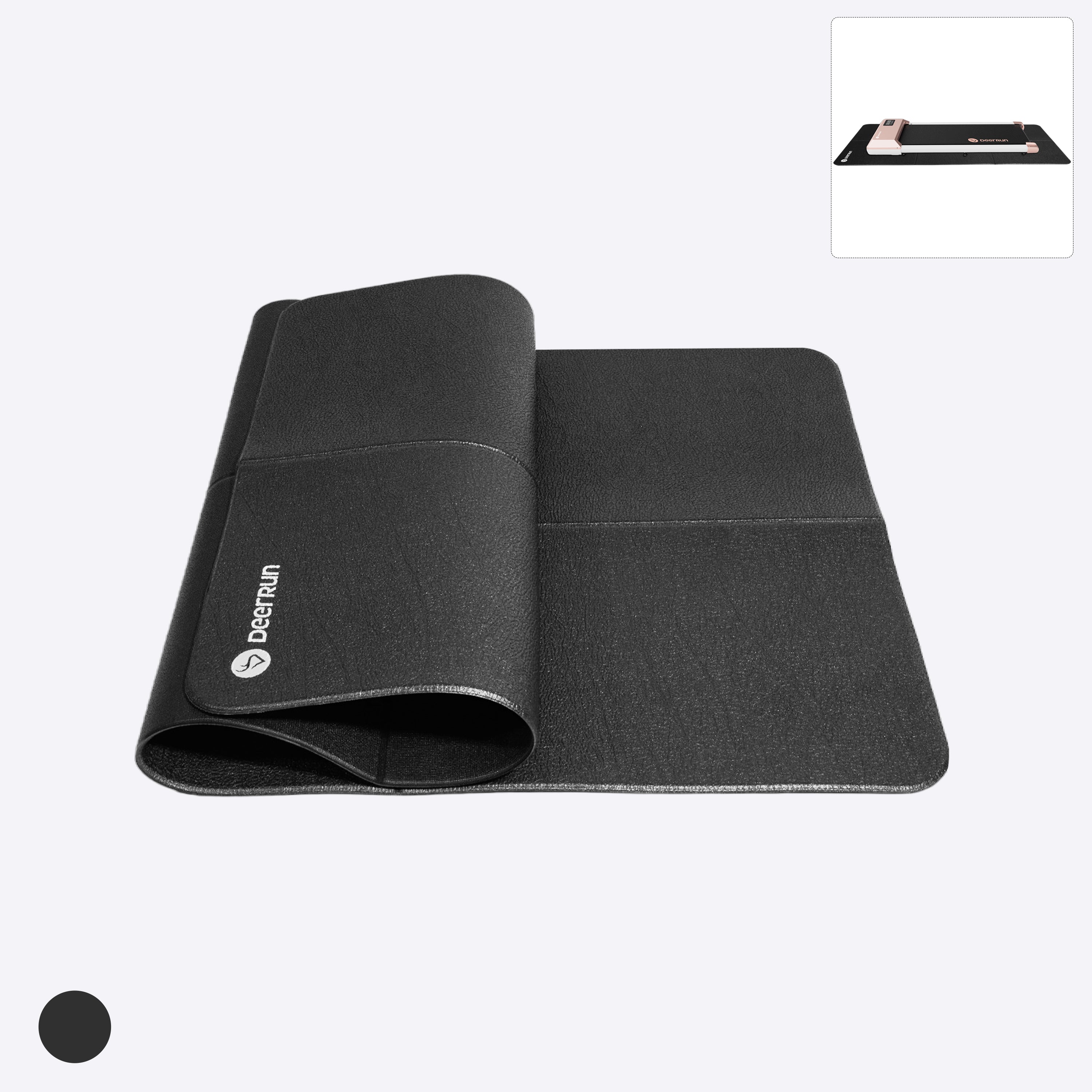 DeerRun® Foldable Treadmill Mat - Water, Slip & Noise Reduction