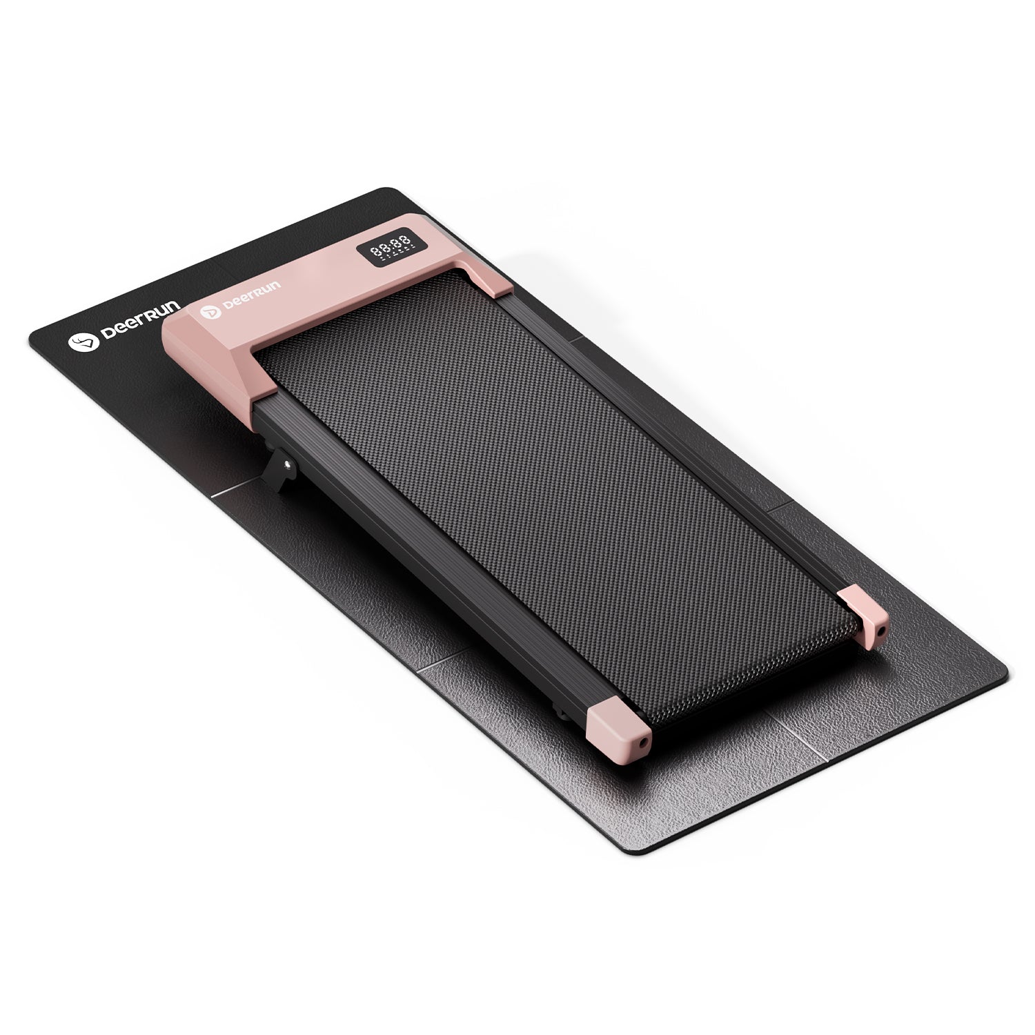 DeerRun Q2 Urban Smart Walking Pad with 7% Incline Treadmill Remote Control Rose Gold