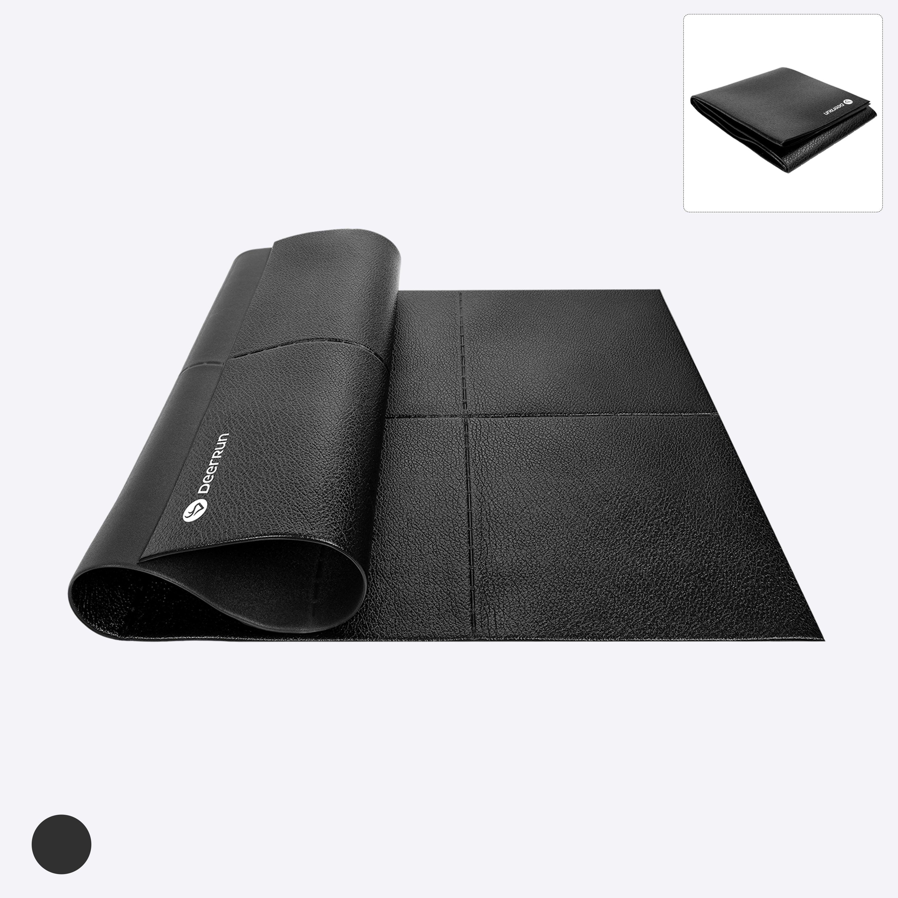 DeerRun® Foldable Treadmill Mat - Water, Slip & Noise Reduction