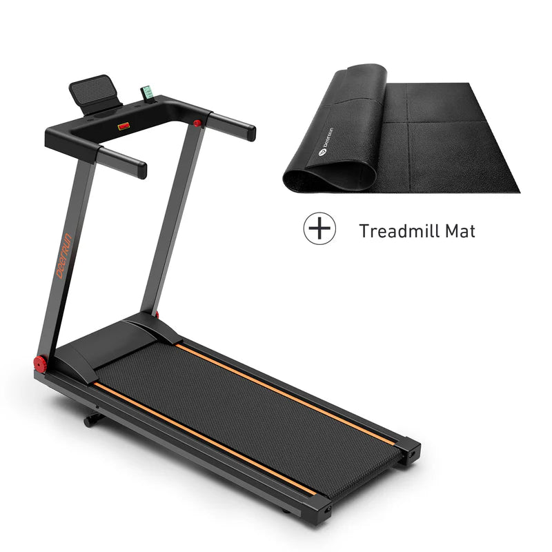 DeerRun A1 Pro Elite Folding Smart Treadmill with 6% Manual Incline Support Bluetooth & Remote Wireless Control