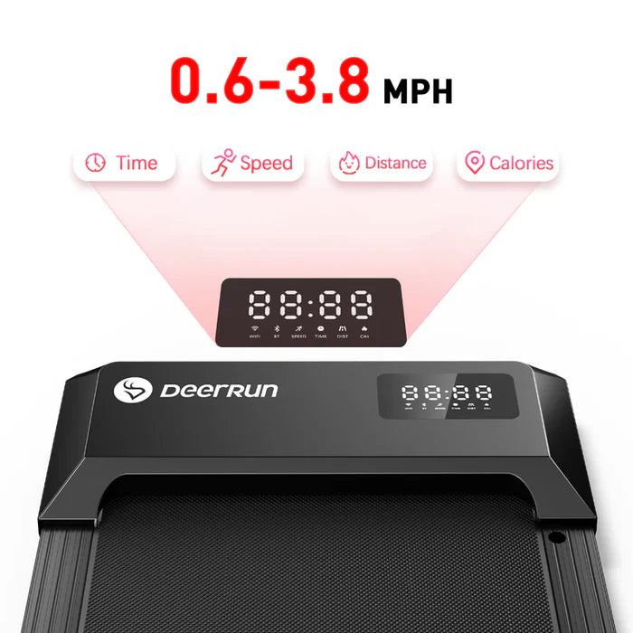 DeerRun Q1 Urban Under-Desk Treadmill 300 Lbs Capacity with Remote Control- lowest price